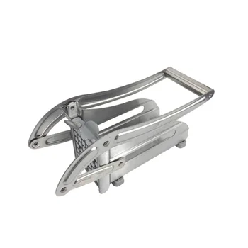 

Stainless Steel Potato Chipper Vegetable and French Fry Cutter French Fry Chips Cutter Slicer Chopper