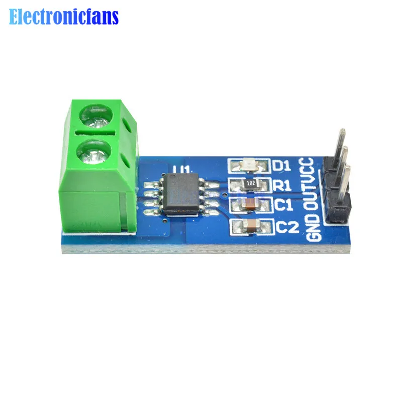 Дизайн 5A Диапазон тока модуль датчика ACS712 модуль для Arduino модуль