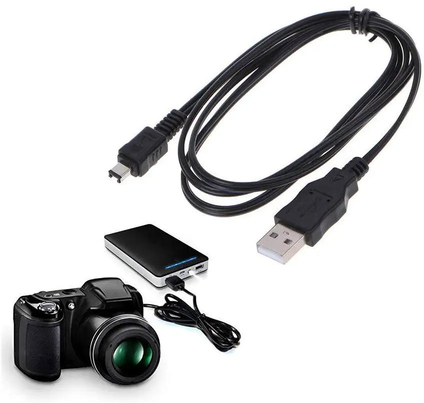 Charging Cable CA-110/CA-110E USB Power Supply Adapter Charger Cord Replacement for Canon HF R20 R21 R26 R27 R38 R205 R307 R306