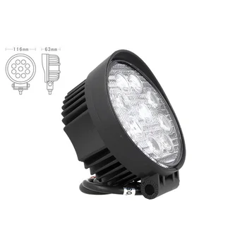 

CARALL FS9301 depth round Led headlight 12V 24V 27W