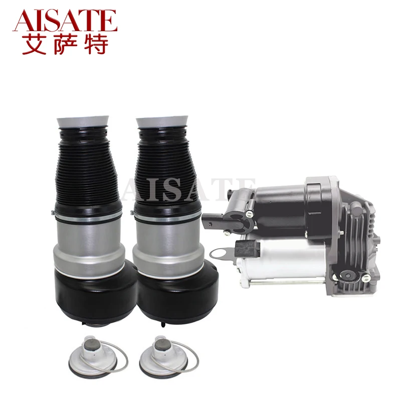 

1 set Air Shock Spring & Air Suspension compressor For Mercedes benz W221 Air Ride Bellows Airmatic Pump 2213200704 2213201738