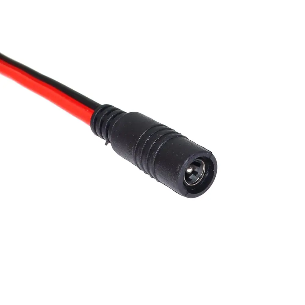 16AWG DC Power Plug 5.5 x 2.1mm Female To Male CCTV Adapter Connector Cable 12V 10A 120W Max. Power Extension Cord 1.5m