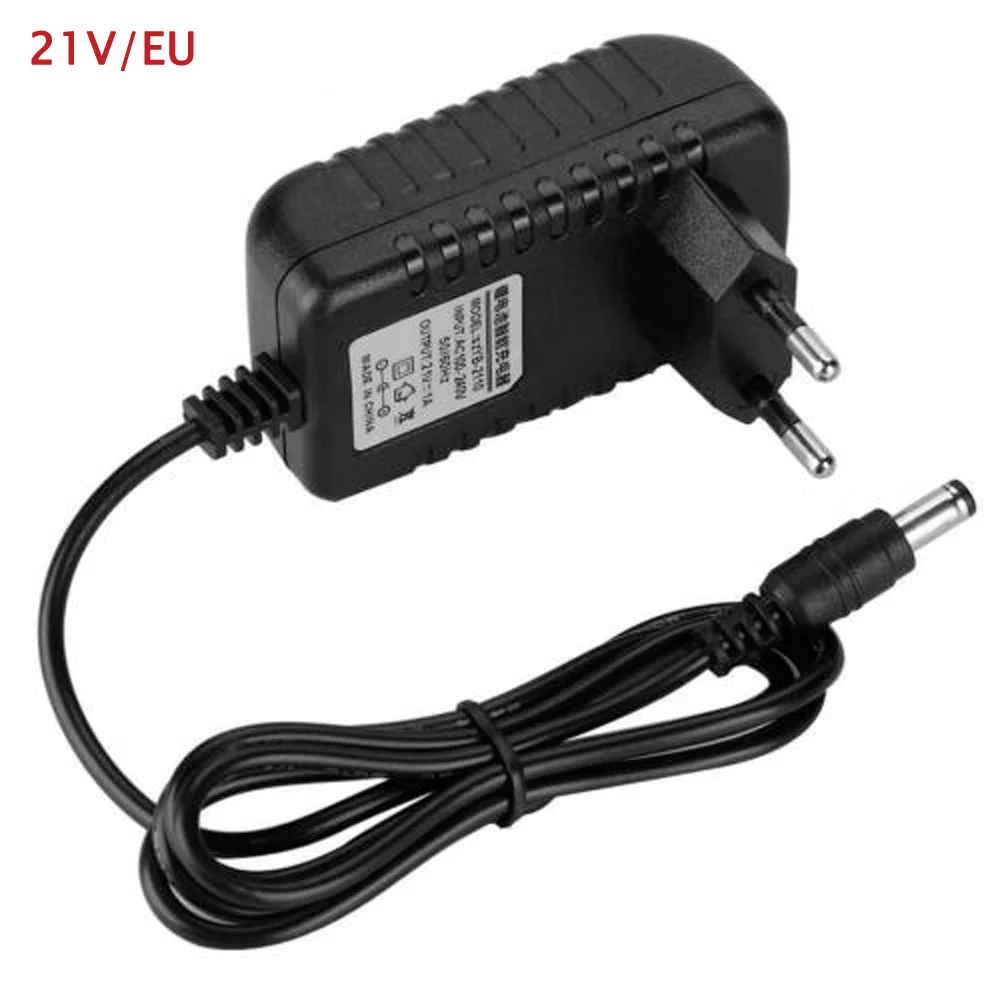 Адаптер питания DC 9 V/12 V/12,6 V/16,8 V/21 V/25,2 V 1A зарядное устройство питания Универсальное переключение ЕС США вилка