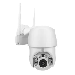 Caméra de surveillance extérieure Wifi 360 ° 1080P, dispositif de sécurité sans fil, Audio ONVIF, couleur IR, étanche, nuit 