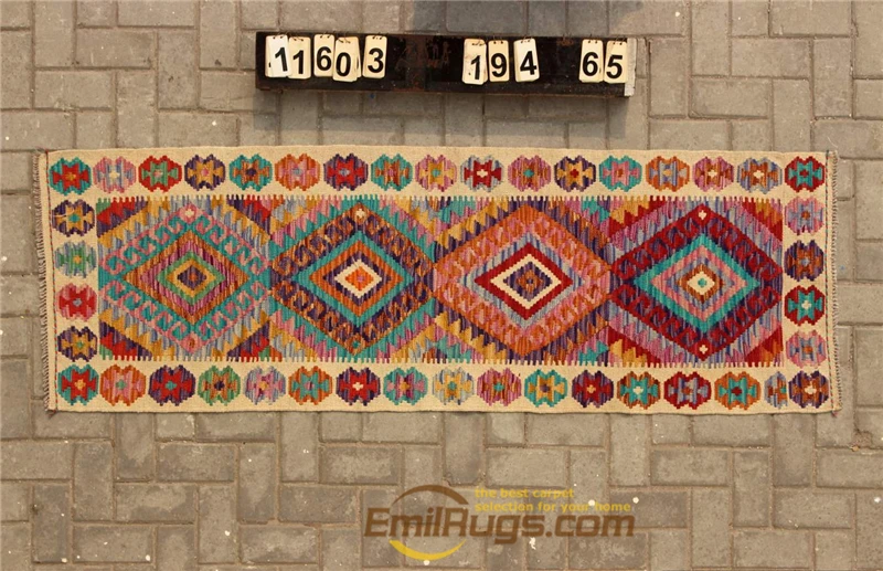 11603 Tapis килим традиционный Винтаж ручной работы Афган шерсть скандинавский Декор gc131yg13 - Цвет: 11603