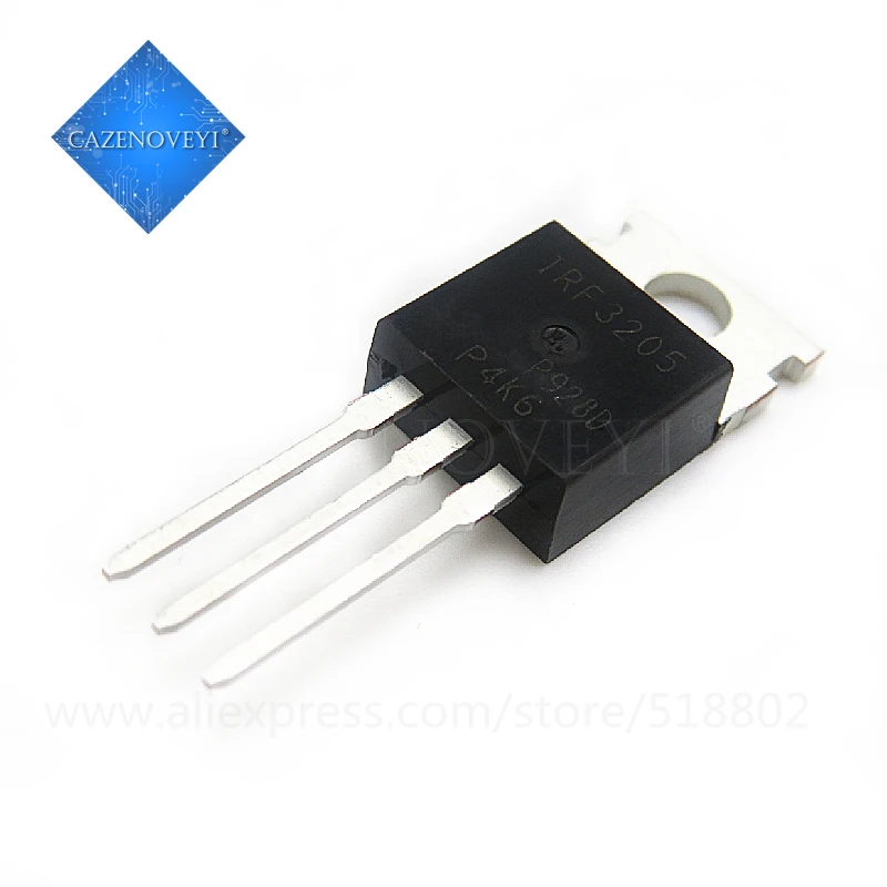 10Pcs/Lot Irf3205Pbf Irf3205 55V 110A 200W To-220 In Stock