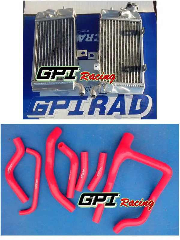 LH&RH GPI radiator &HOSE for Africa Twin 750 for HONDA XRV750 XRV 750 AFRICA TWIN
