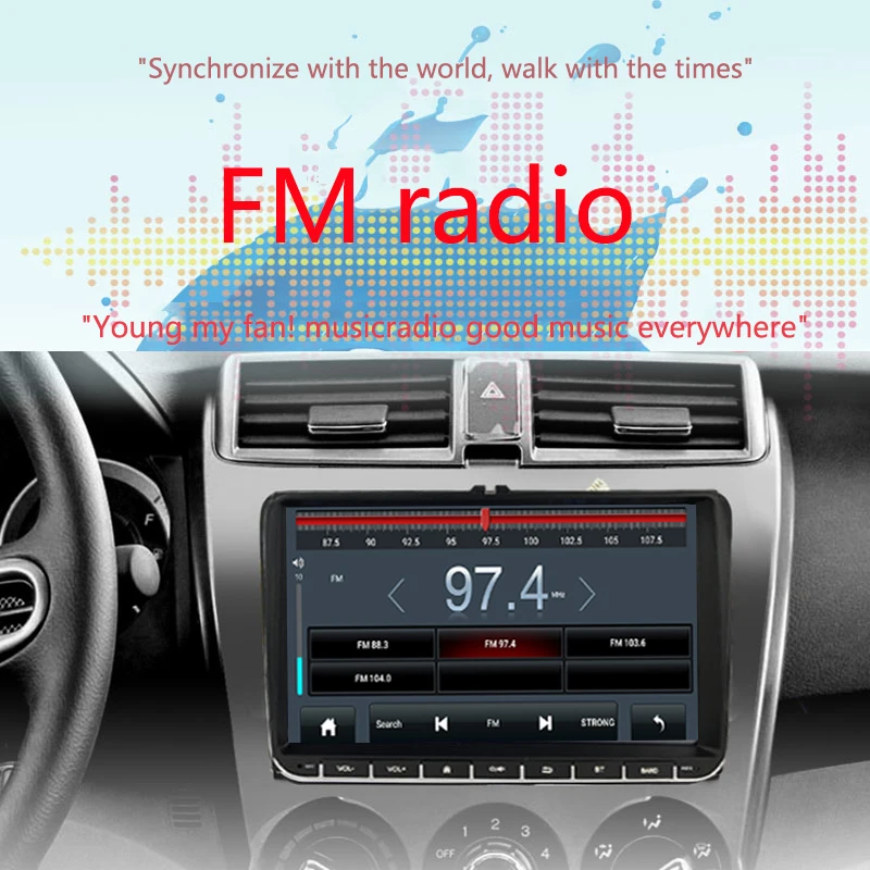 2 Din " Android wifi Mirrror Link BT FM для Bora Golf VW Polo Passat B6 B7 Touran gps навигация MP5 плеер Автомобильный стерео радио