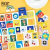 Mohamm 45 PCS Boxed Stickers Fun Planet Cute Cartoon Decoration Sticker Flakes Scrapbooking Gift Girl School Supplies ► Photo 1/5