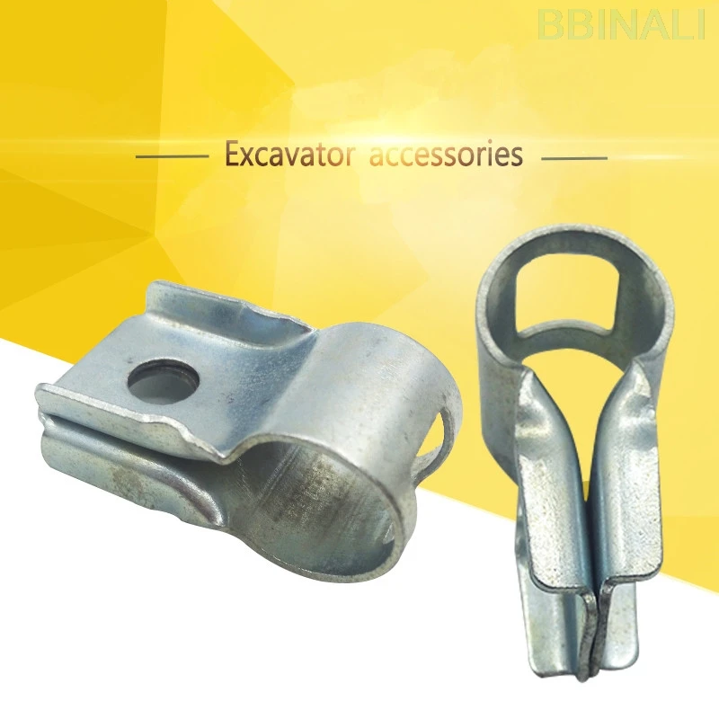 For HITACHI ZX CATERPILLAR CAT KOBELCO SK SUMITOMO SANY SY Tubing retaining clip Harness clamp excavator accessories | Автомобили и