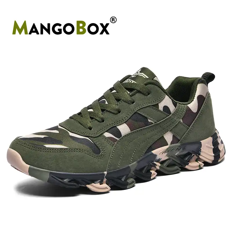 ladies camouflage trainers