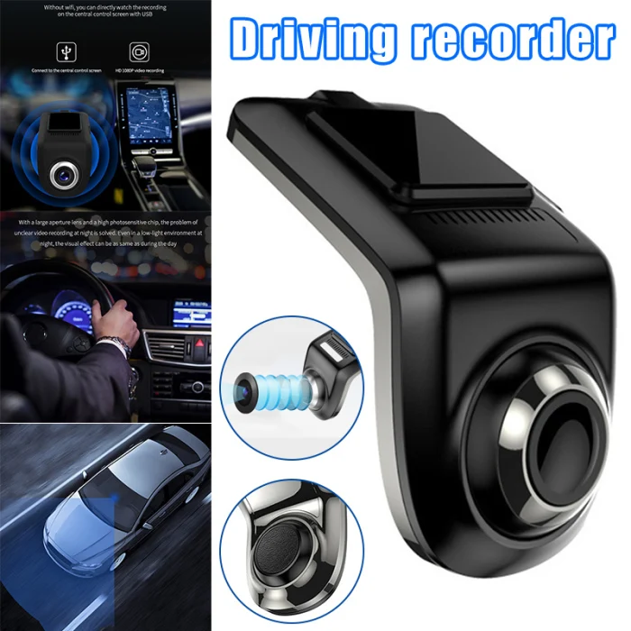 Мини USB 1080P регистратор для вождения автомобиля dvr камера ADAS Авто Цифровая видеокамера регистратор GT66