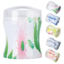 Móng Tay Dập Tấm Ốp Móng Tay Nghệ Thuật Ba Lan Truyền Stamper Dập Cạp Bộ Dụng Cụ Làm Móng Tay Nail Dán Tấm(China)