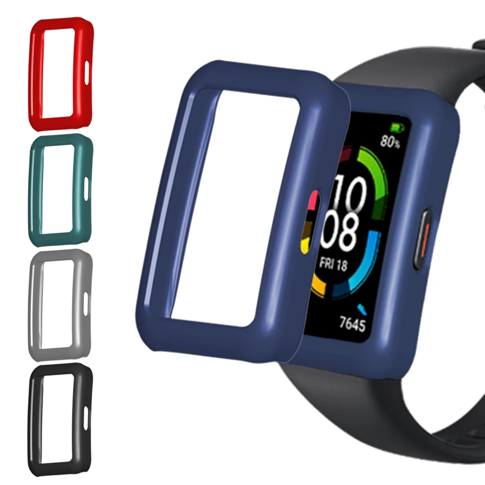 

Защитный чехол для смарт-часов Honor Band 6, защитный чехол с рамкой из поликарбоната, чехол-бампер для Huawei Honor Band 6, аксессуары для корпуса