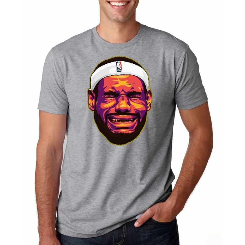 lebron face shirt