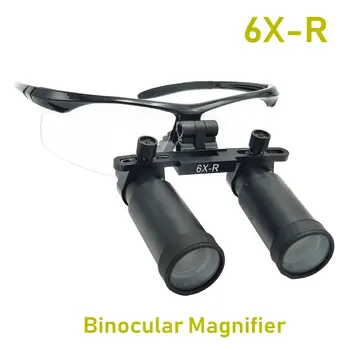 

6X-R Professional Medical Dental Loupes Surgical Binocular ENT Kepler Optical Magnifier Microsurgery Magnifying Glasses