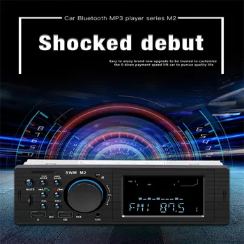 

Car Radio Player Car Stereo Remote Control FM Radio Bluetooth Car MP5 Multimedia Player Car Wireless Radio USB Audio Adapter