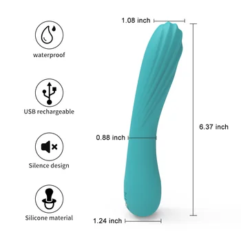 16 Speed Mini Bullet Vibrator G-Spot Clitoris Stimulator Vibrating Sex Toy For Women USB Rechargeable Adult Dildo Vibrador Femme 2