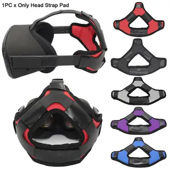 

Soft Easy Install Head Strap Pad Weight Loss Head Strap Pad PU Leather Comfortable Designed for Oculus Quest VR Headset Dropship