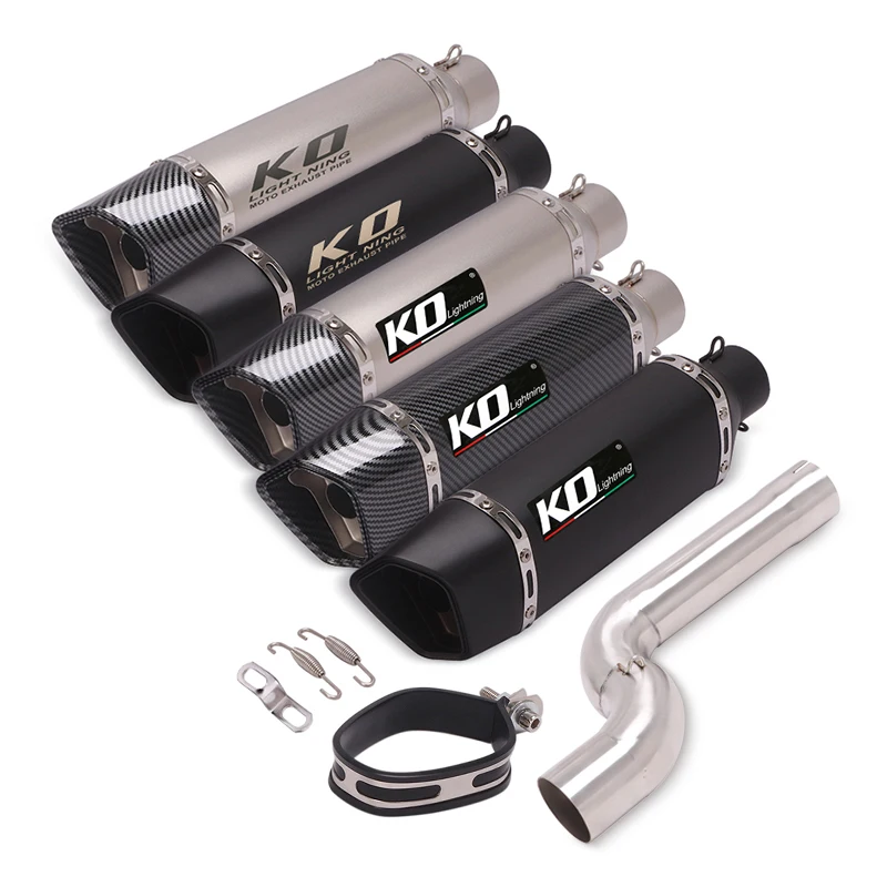 

Escape Motorcycle Exhaust Mid Link Tube And 51mm Vent Pipe Stainless Steel Exhaust System For BMW F900R XR 2020-2021