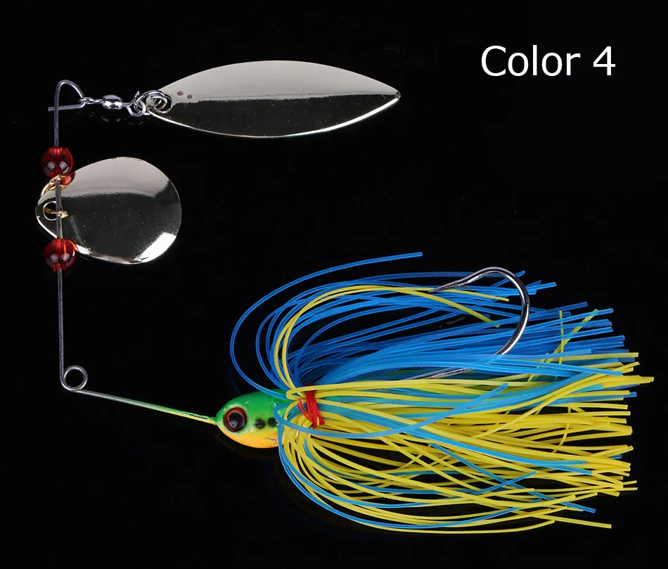 spinnerbait fishing lure spoon spinner bait (9)