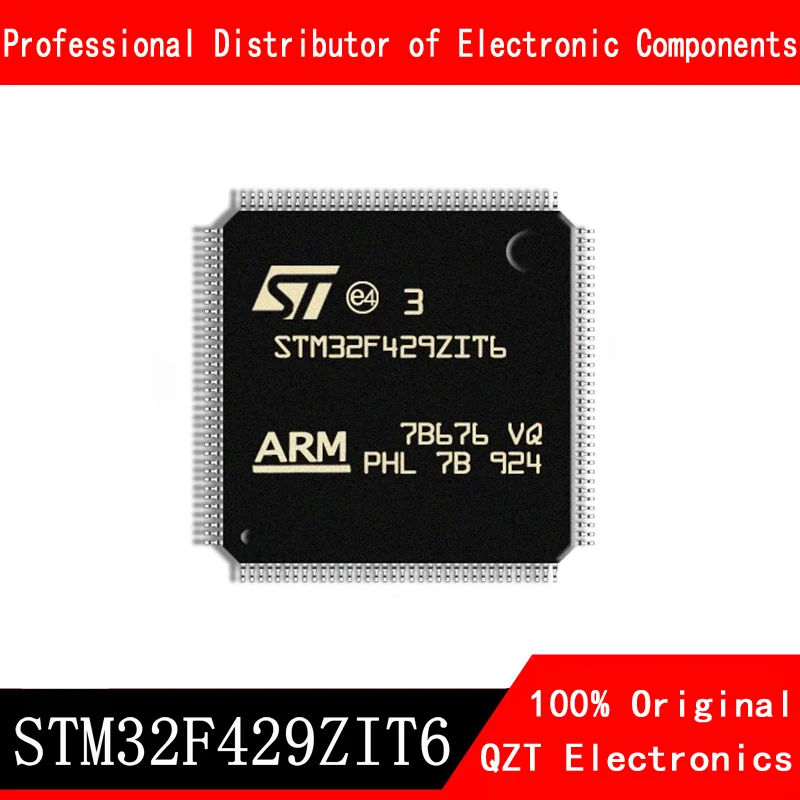 5pcs/lot new original STM32F429ZIT6 STM32F429 LQFP144 microcontroller MCU In Stock 100%new stm32f stm32f429 stm32f429ze stm32f429zet6 original stock welcome to consult
