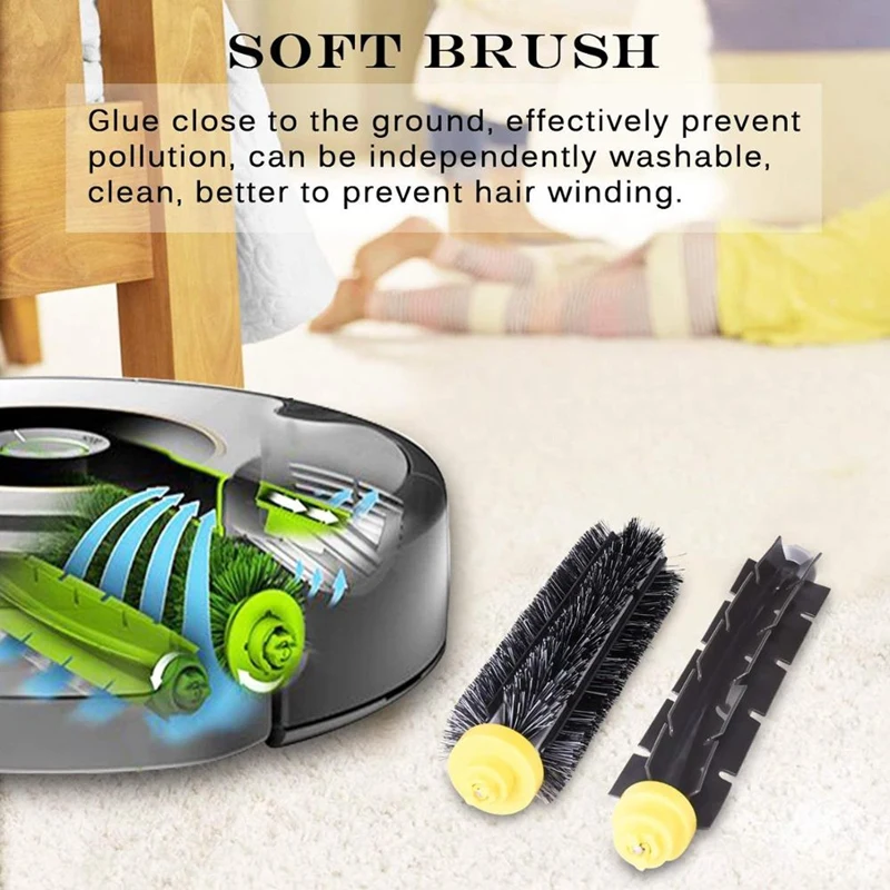 XMX-для Irobot 750 760 765 770 774 775 776 782 785 786 790 Roomba 780 аксессуары для пополнения Запчасти Комплект фильтр боковая щетка круглая щетка
