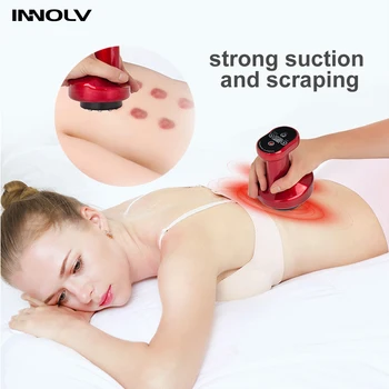 

Electric Guasha Slimming Massager Suction Slimming Massager Body Device Negative Pressure Meridian Dredge Physiotherapy