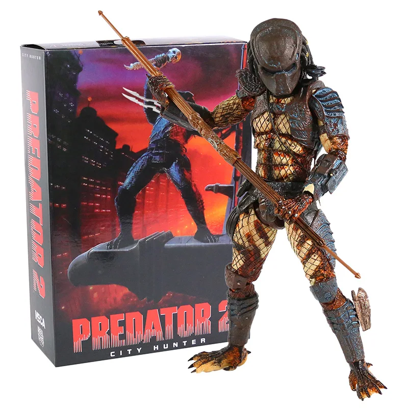 Predator Predator 2 City Hunter Verpackung offen. NECA Neca 