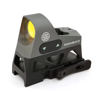 

Tactical Mini Reflex Sight 1x25 3 MOA Dot Reticle Red Dot Sight Scope Picatinny QD Mount for Rifles Carbines scope
