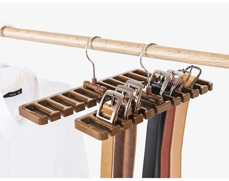 Стеллаж для хранения Вешалка стойка для отделки стойки для пояса стеллаж для хранения большой подвесной галстук полка шелковый шарф многофункциональный ремень стойка