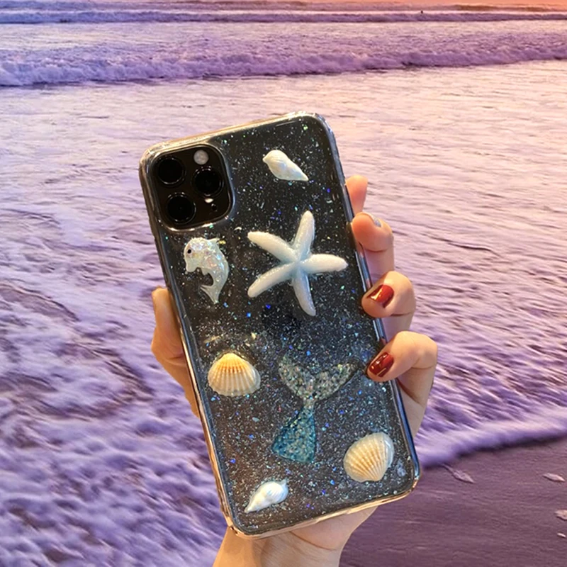 Милый Блестящий эпоксидный чехол с принтом &quotкактус&quot для iPhone 11 Pro Max 10X6 6S 7 8 Plus