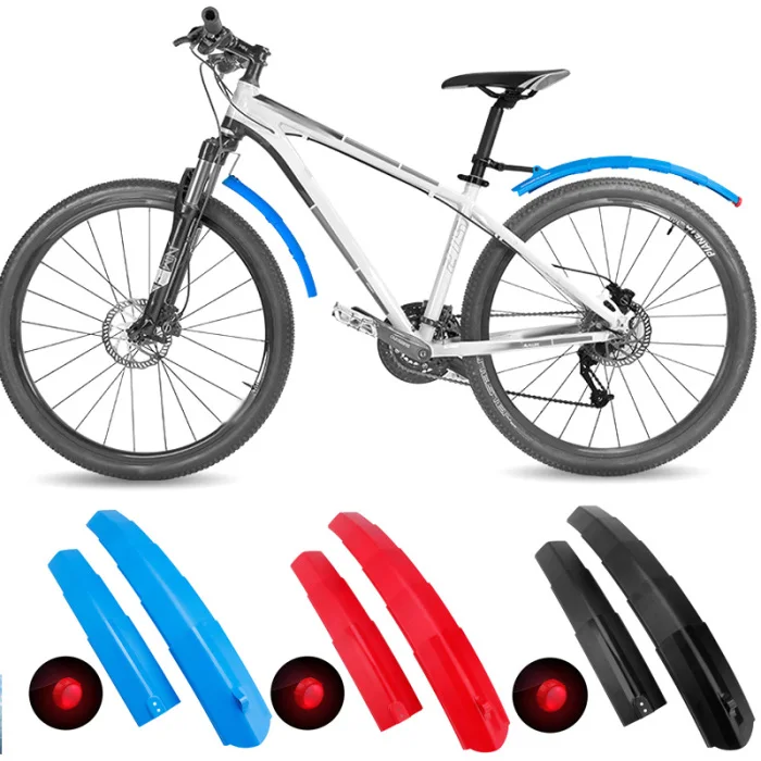 Велосипедные Крылья MTB телескопическое складывание передние и задние брызговики Quick Release велосипедные крылья с задний велосипедный части BB55