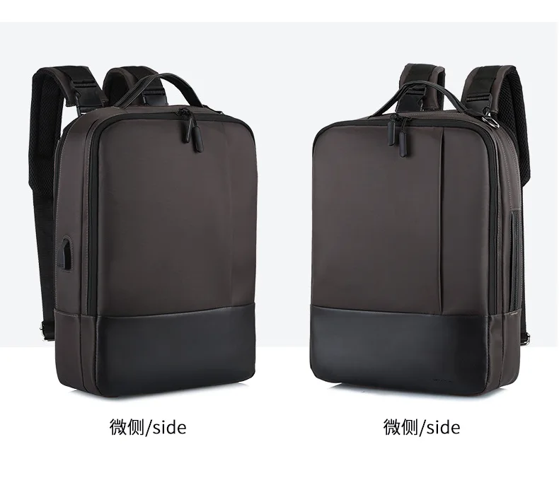WENYUJH модная мужская школьная сумка для ноутбука Мягкая с usb-портом для зарядки молния водонепроницаемый Противоугонный Повседневный Рюкзак