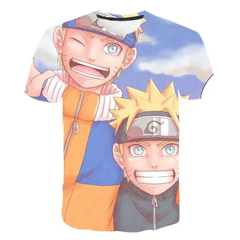 

Summer New Children's Clothing Fashion Trend T-shirt 3D Cartoon Anime Baby t shirt O-Neck Boy Girl Casual Cute Tops