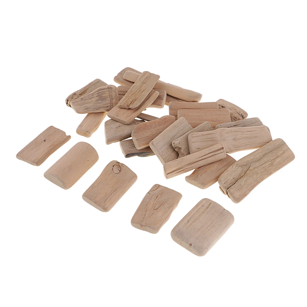 250g Natural Driftwood Craft Ornament Creative Home Wedding Party Decoration for Crafts Frames Wreath Surf Art Beach Decor