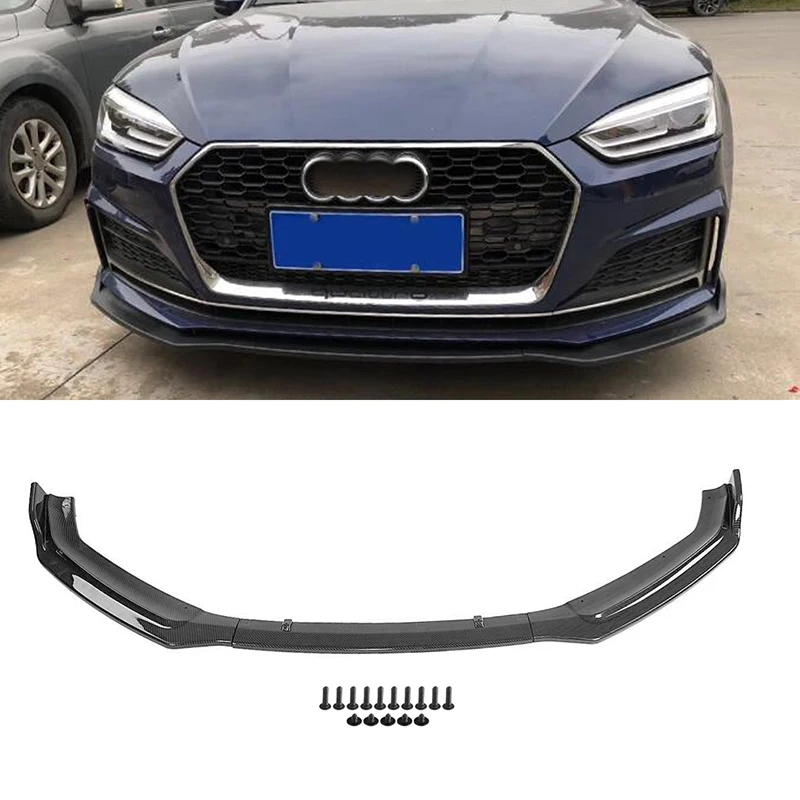 Автомобильный передний бампер из углеродного волокна для Audi A5 B9 2017-2018