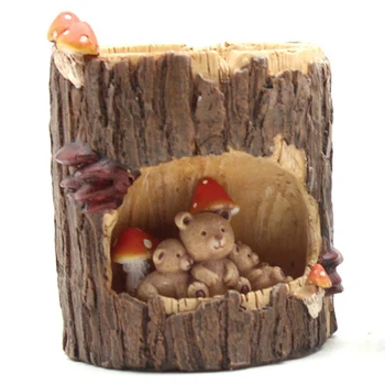 

Vintage Family Figurines Kids Friend Crafts Nordic Fairy Garden Ornaments Home Modern Resin Art Decoracion Decoration AE50BJ