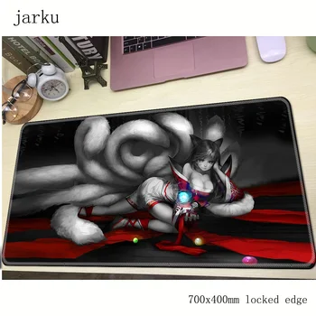 

Ahri mousepad gamer 700x400X3MM gaming mouse pad large Mass pattern notebook pc accessories laptop padmouse ergonomic mat