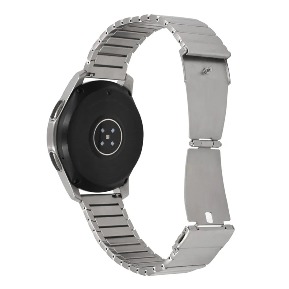 Сменный металлический ремешок из нержавеющей стали для samsung Galaxy Watch 46 мм легко регулировать длину