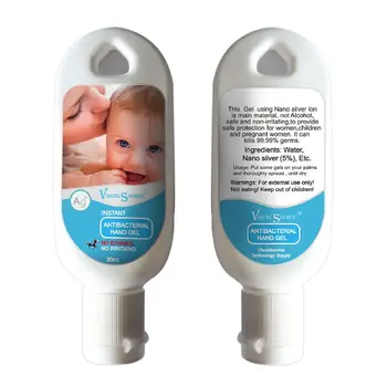 

30ml Quick Drying Disposable Antibacterial Moisturizing Mini Hand Sanitizer Gel Anti-Bacterial Waterless Hand Wash Gel for kids