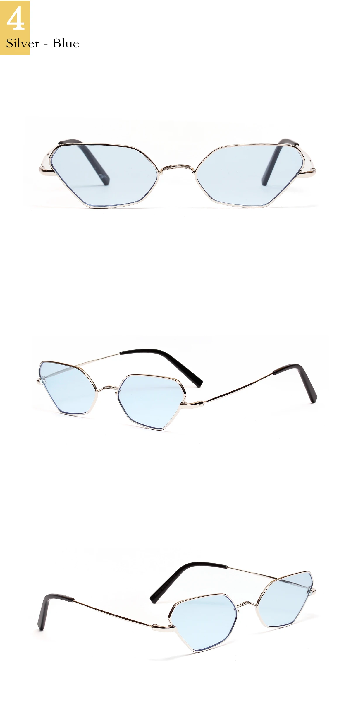 Модные солнцезащитные очки CatEye, маленькая оправа, полигон, солнцезащитные очки для женщин, gg, фирменный дизайн, металлическая оправа, панк, люкс, ретро
