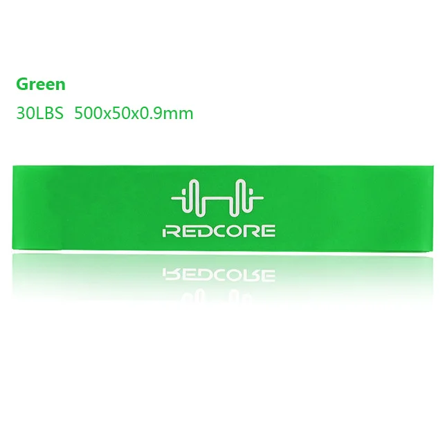 Green 6 уровневых резистентных лент для упражнений, для дома, тренажерного зала, йоги, фитнеса, из натурального латекса, подтягивающие силовые тренировочные ленты - Цвет: Green