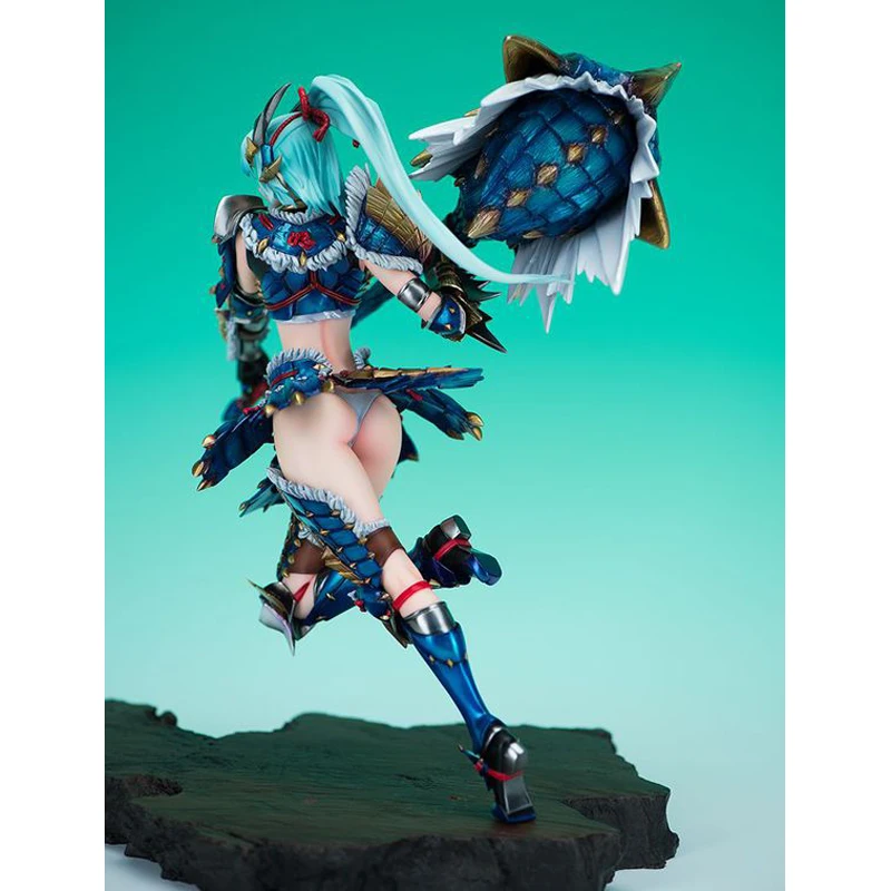 GK Monster Hunter ручная Смола белая форма WF 1/6 гром волк длинный Охотник Ван молоток белая форма
