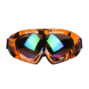 

Winter Ski Goggles Snowboard Adjustable UV 400 Protective Motorcycle Snow Goggles Outdoor Sports Tactical Glasses