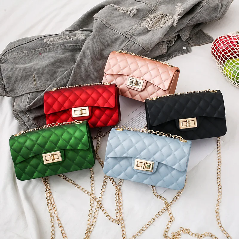 

Korean-style Children's Bags 2019 Summer Parent And Child Accessories Shoulder Bag PVC Little Princess Purse Parent And Child Ba