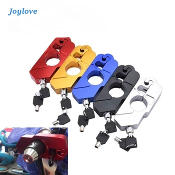 

JOYLOVE Motorcycle Handlebar Lock Grip Security Safety Locks Motorcycle Grip Lock Fit Scooter Dirt Street Bikes Auto