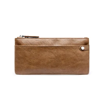 

Fashion trend long wallet Korean version of men's and women's wallet ticket holder zipper man