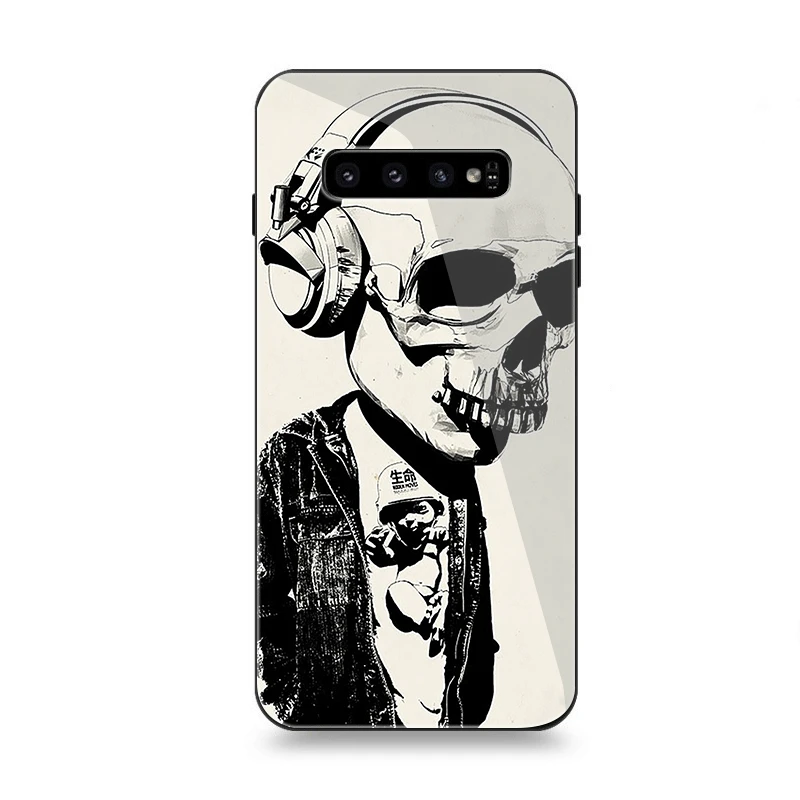 Чехол для телефона Стекло для samsung A10 A20 A30 A40 A50 A60 A70 S7 край S8 S9 S10 плюс Чехол Ddj Dj музыки