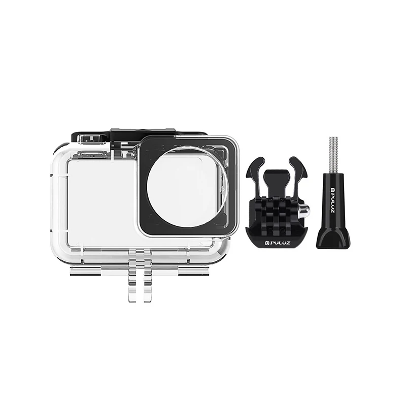Белый цвет Подводный 61 м водонепроницаемый защитный чехол для DJI OSMO экшн-камеры - Цвет: Белый цвет